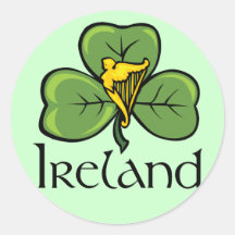 Shamrock and Harp de Irlanda