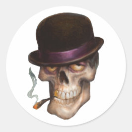 Pegatina Redonda Sharkey