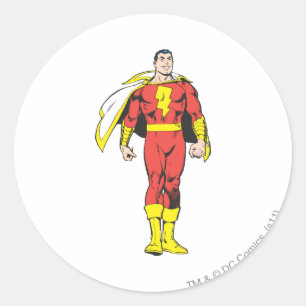 PEGATINA REDONDA SHAZAM