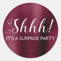 ¡Shhh! Surprise Birday Party