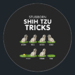 Pegatina Redonda Shih Tzu Lover | Divertido amor entre los tiros ch<br><div class="desc">Shih Tzu Lover | Divertido amor entre los tiros chiitas y los tuzu</div>