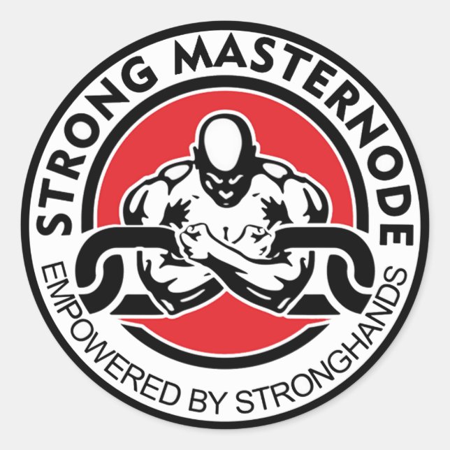 PEGATINA REDONDA SHMN ステッカー (Anverso)