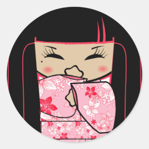 Pegatina Redonda "Shokio" Mayumi Giggles