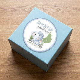 Pegatina Redonda Shyness Is My Superpower Stickers