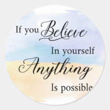 Si Crees En Sí Mismo, Todo Es Posible