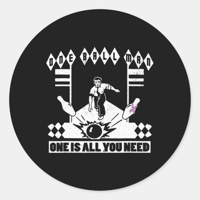 Pegatina Redonda Sideways Tees Funny Awesome Testicucul Inspirador (Anverso)