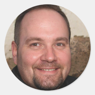 Pegatina Redonda Siempre Sé Tú Mismo