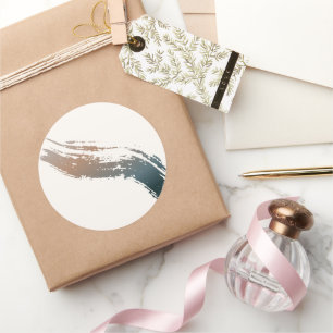 Pegatina Redonda Siempre y para el Boda de la eternidad