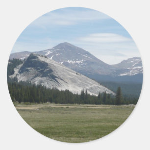 Pegatina Redonda Sierra Nevada III Parque Nacional Yosemite