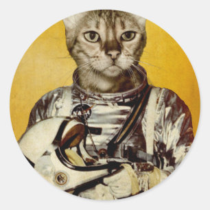 Pegatina Redonda Siga sus sueños