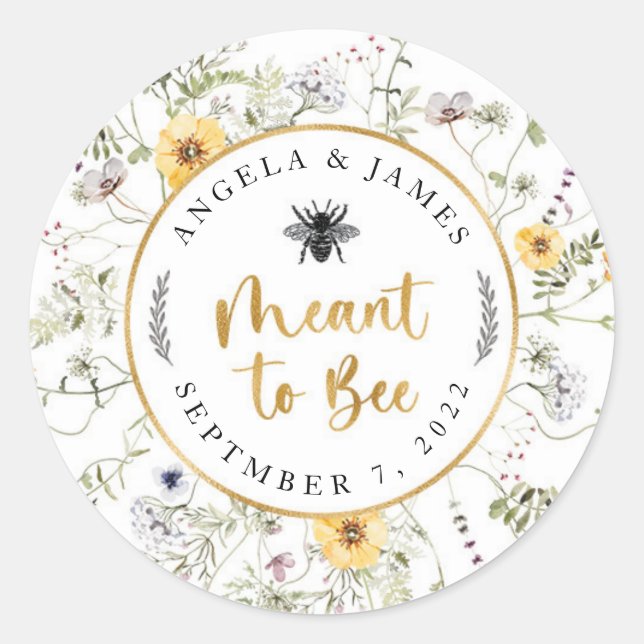 Pegatina Redonda Significado Para Ser Pegatinas (Anverso)