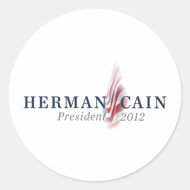 Pegatina Redonda signo de lluvia (Anverso)