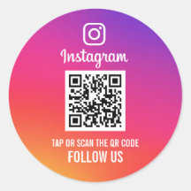 Síguenos el código QR de los medios sociales de In