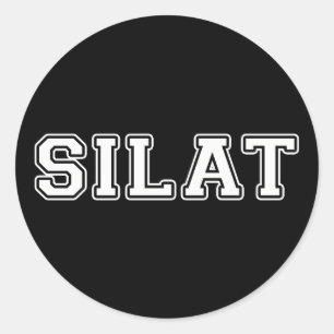 Pegatina Redonda Silat