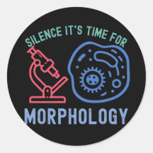 Silencio Es hora de la morfología