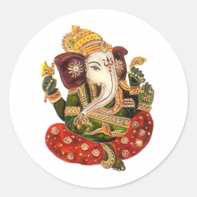 PEGATINA REDONDA SÍMBOLO DE AMOR (Anverso)