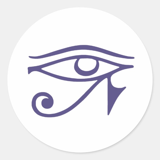 Pegatina Redonda SÍMBOLO DE gótico (Anverso)