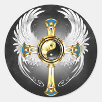 Símbolo Devine Egyptian Gold Yin Yang