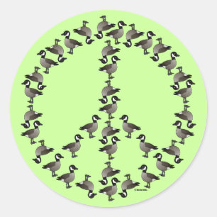 Pegatina Redonda Símbolo geo