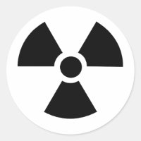 Símbolo radiactivo!