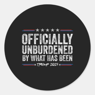 Pegatina Redonda Sin cargas por lo que ha sido el 2024 de los graci