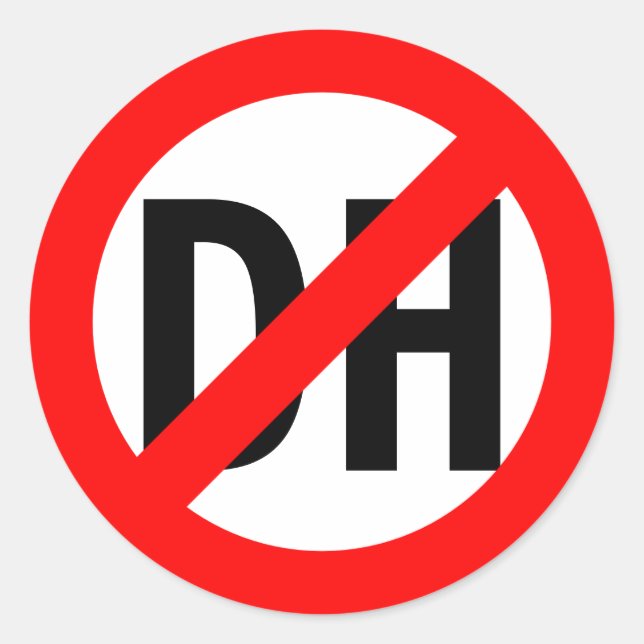 Pegatina Redonda Sin DH (Anverso)