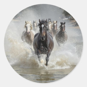 Pegatina Redonda Sin ejecución