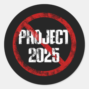 Pegatina Redonda Sin proyecto 2025 1