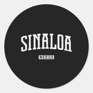 Pegatina Redonda Sinaloa Sinaloa