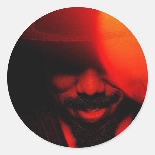 Pegatina Redonda Sinceros (Anverso)