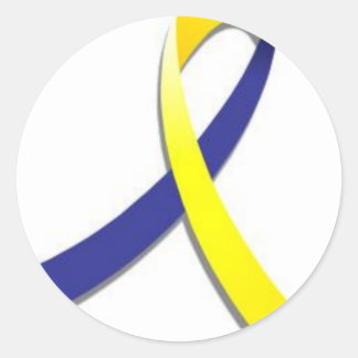 Pegatina Redonda Síndrome de Down