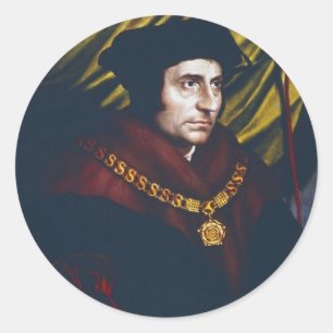 Pegatina Redonda Sir Thomas More