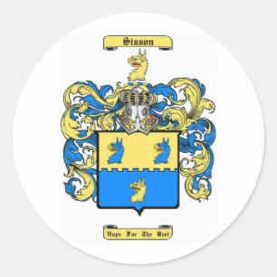 Pegatina Redonda sisson