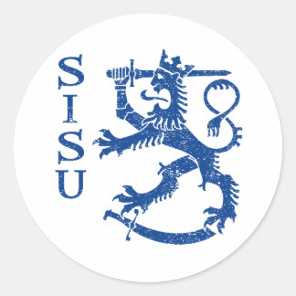 PEGATINA REDONDA SISU