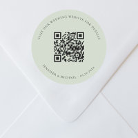 sitio web boda detalles del código QR rsvp sage gr
