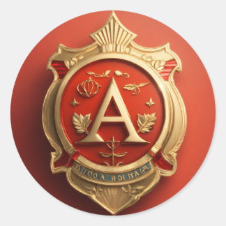 Pegatina Redonda Situación pegajosa