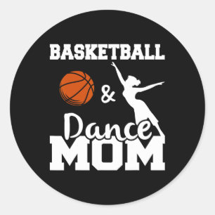 Pegatina Redonda Skett And Dance Mom Sketrier Player Chica
