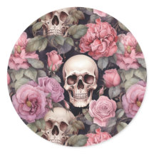 Skulls and roses