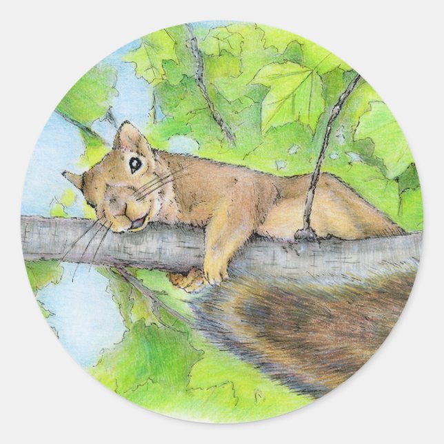 PEGATINA REDONDA SKWIRL (Anverso)