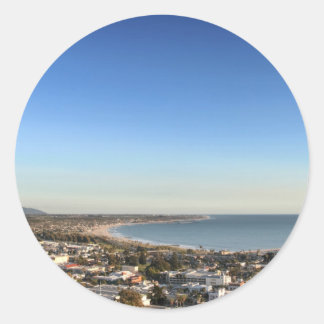 Pegatina Redonda Skyline Ventura