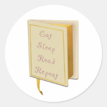 Sleep Read Reapeat Literation Book Lover Ivory