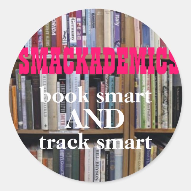 PEGATINA REDONDA SMACKADEMIA (Anverso)