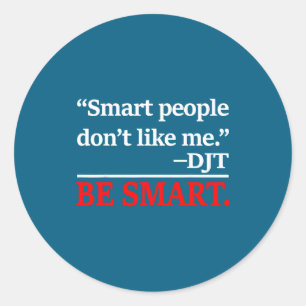 Pegatina Redonda Smart Don' Like