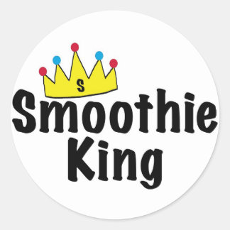 Pegatina Redonda Smoothie King