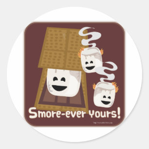 Pegatina Redonda Smore_Ever