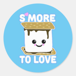 Pegatina Redonda S'more to Love