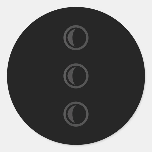 Pegatina Redonda Snowman Costume Shirt Men Women Happy Merry Christ (Anverso)