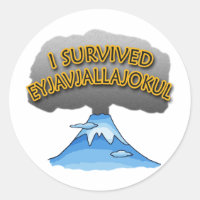 Sobreviví a la camiseta del volcán Eyjafjallajokul