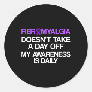 Pegatina Redonda Sobreviviente de la toma de conciencia