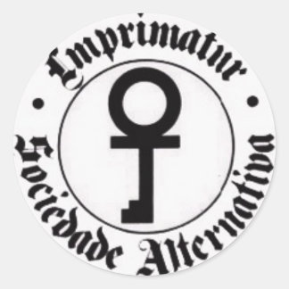 Pegatina Redonda Sociedade Alternativa